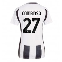 Juventus Andrea Cambiaso #27 Domaci Dres za Ženska 2024-25 Kratak Rukav